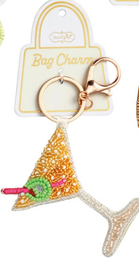 Cocktail Beaded Bag Charms