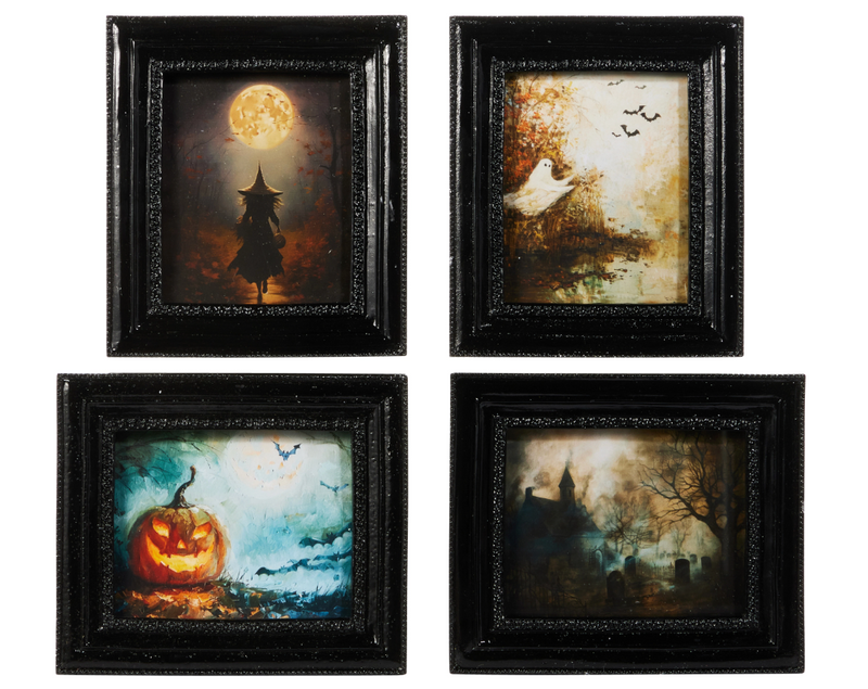 Spooky Nights Mini Framed Print