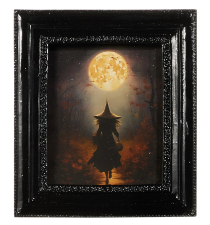 Spooky Nights Mini Framed Print