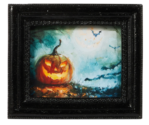 Spooky Nights Mini Framed Print