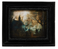 Spooky Nights Mini Framed Print