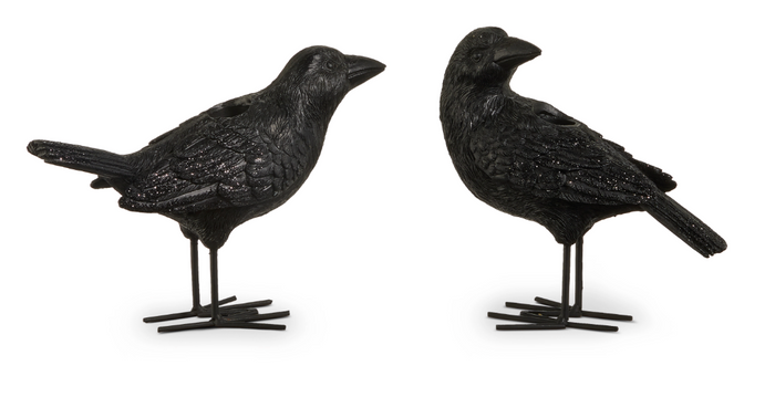 Crow Candle Holder