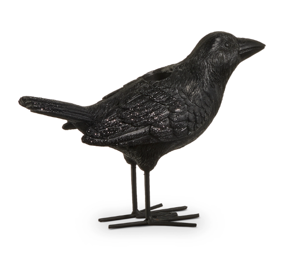 Crow Candle Holder