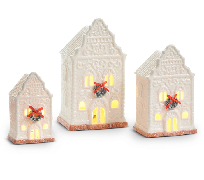 Lighted Porcelain House
