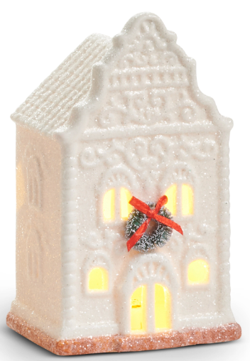 Lighted Porcelain House