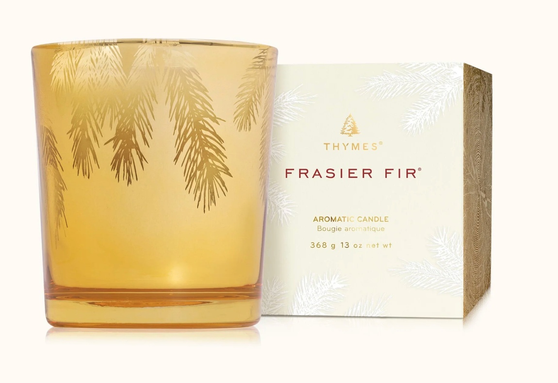 Frasier Fir Gilded Poured Candle