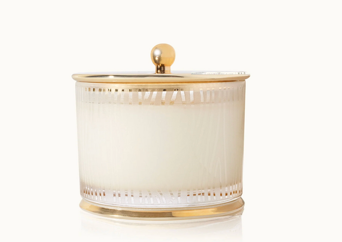 Frasier Fir Gilded Frosted Candle