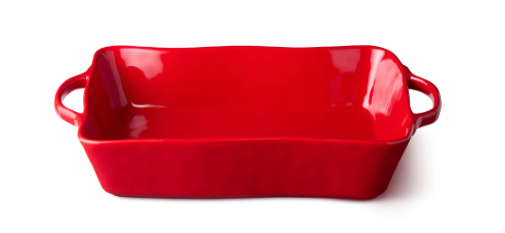 Berry Red Rectangle Baker