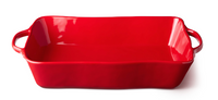 Berry Red Rectangle Baker