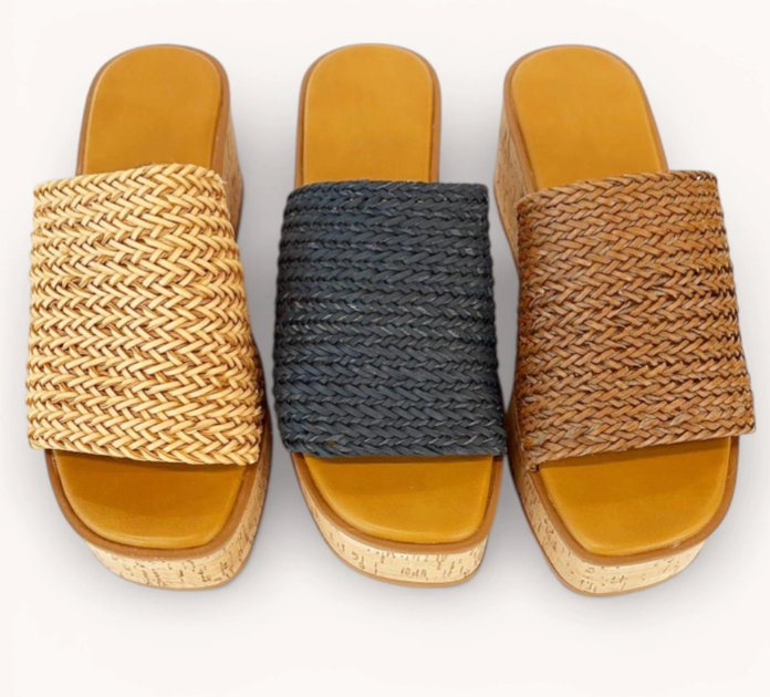 Platform Slide Sandal
