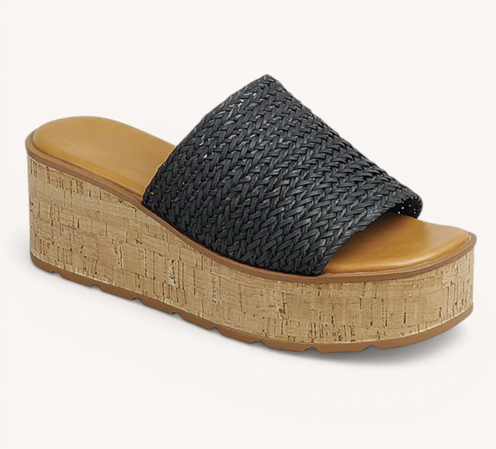Platform Slide Sandal