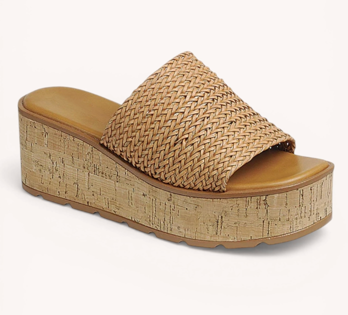 Platform Slide Sandal