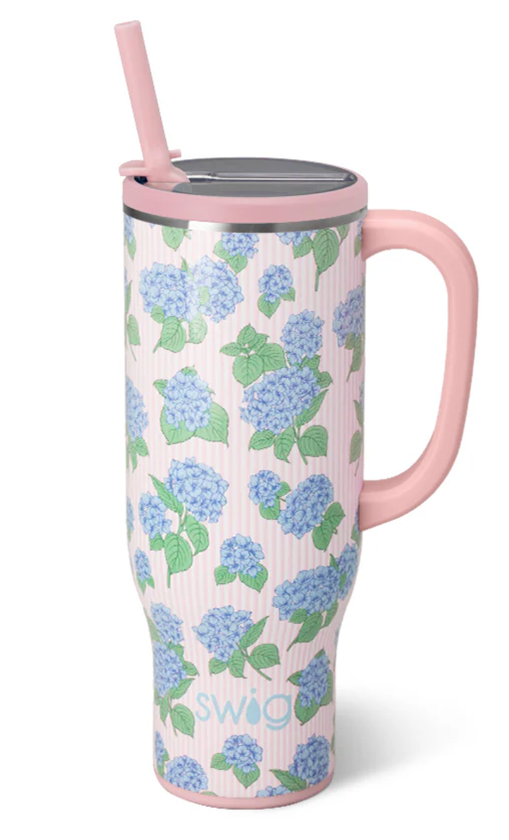 Hydrangeas 30oz Mega Mug