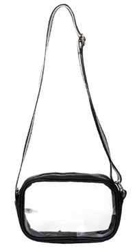 Rectangle Clear Crossbody with Strap