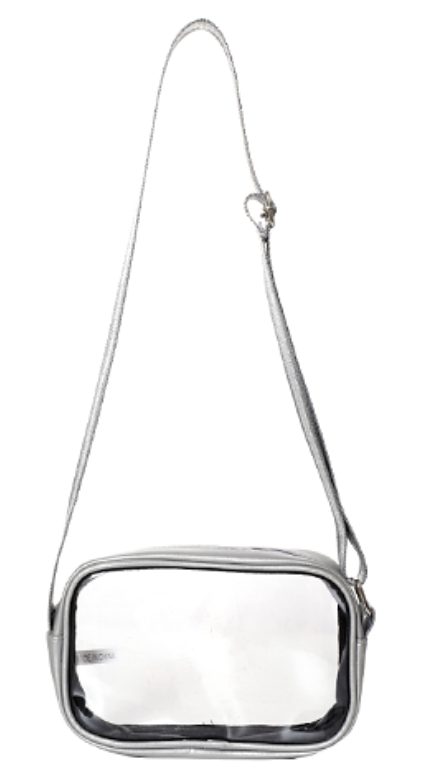 Rectangle Clear Crossbody with Strap
