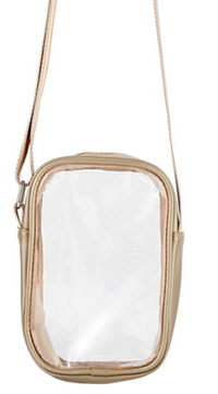 Clear Crossbody with Strap