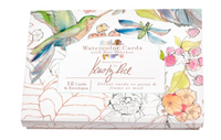 Watercolor Cards with Foil Touches