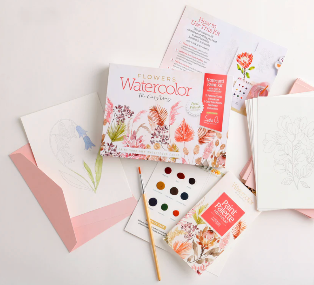 Watercolor Cards Flowers