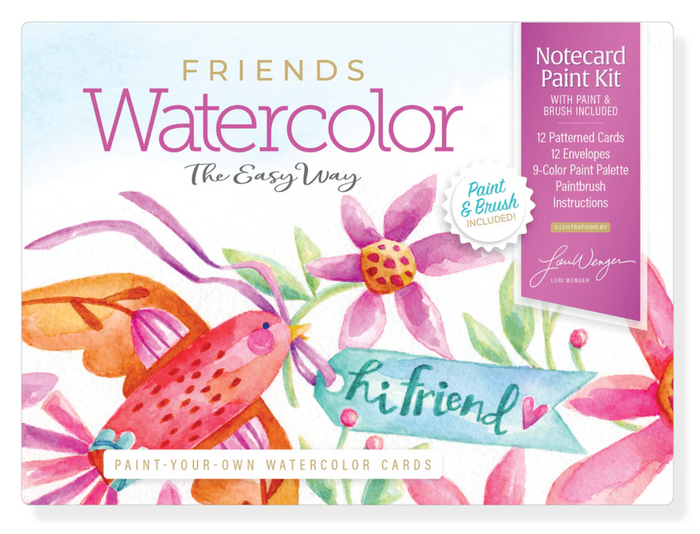 Watercolor Cards Friends