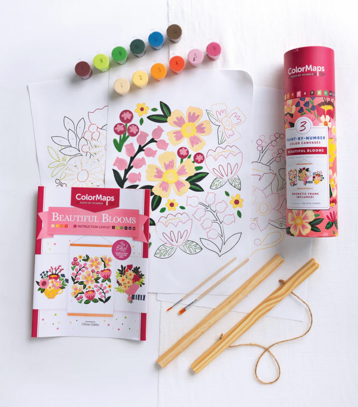 Paint By Number - Beautiful Blooms