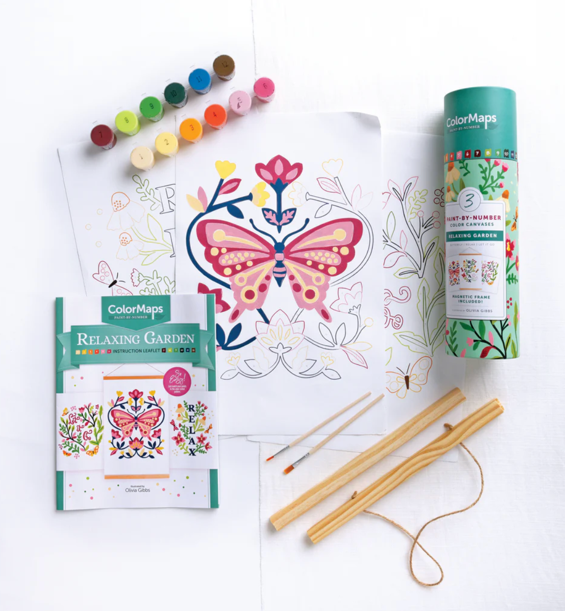 Paint By Number - Relaxing Garden