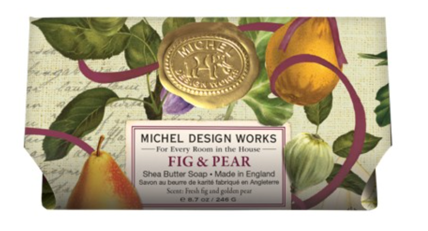 Fig & Pear Large Bath Soap Bar