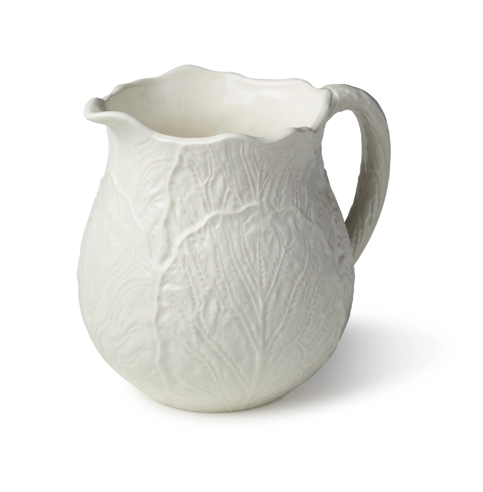 Le Jardin White Cabbage Pitcher