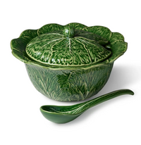 Le Jardin Cabbage Tureen with Ladle