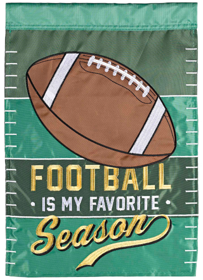 Football Favorite Season Garden Flag