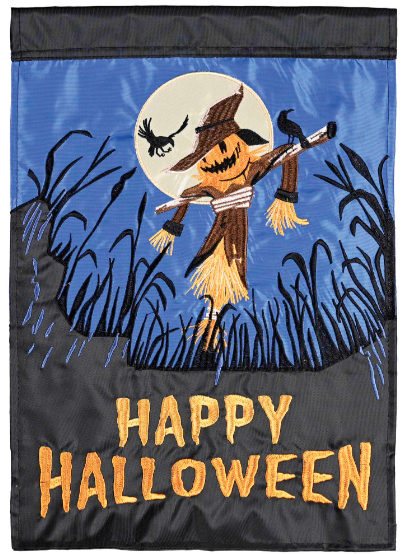 Scarecrow Cornfield Garden Flag