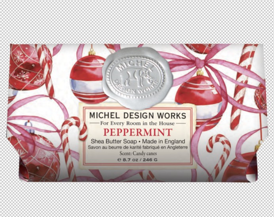 Peppermint Large Bath Soap Bar