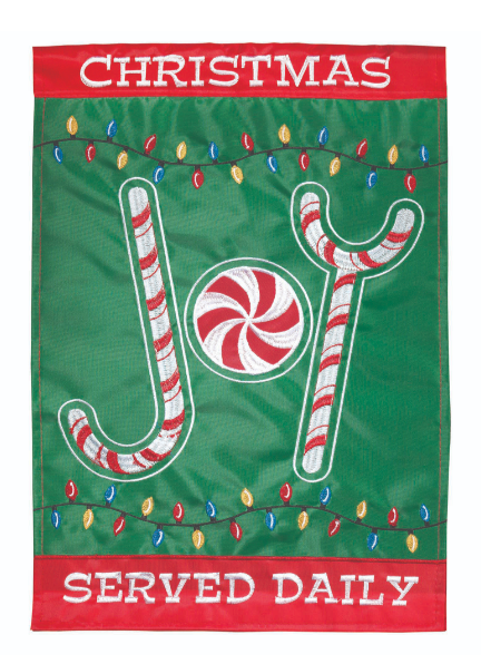 Christmas Joy Garden Flag