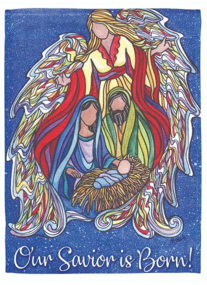 Holy Family Garden Flag