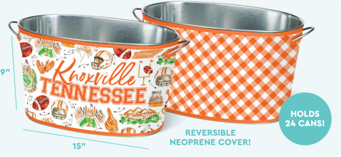 Tailgates in Knoxville Party Tub Cover