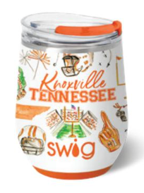 Tailgates in Knoxville Stemless Wine Cup