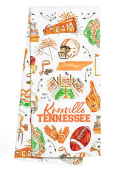 Tailgates in Knoxville Tea Towel