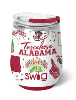 Tailgates in Tuscaloosa Stemless Wine Cup