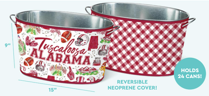 Tailgates in Tuscaloosa Party Tub Cover