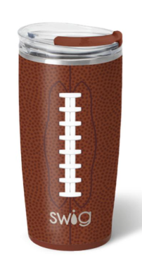 Football Tumbler 22oz
