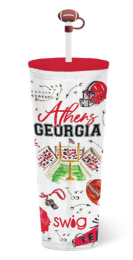 Tailgates in Athens Plastic Tumbler