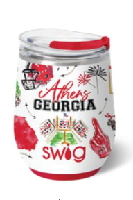 Tailgates in Athens Stemless Wine Cup