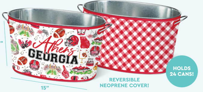 Tailgates in Athens Party Tub Cover