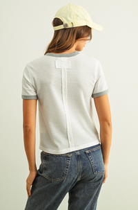Waffle Fabric Top