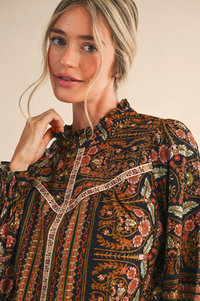 Floral Print Top