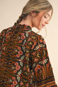 Floral Print Top
