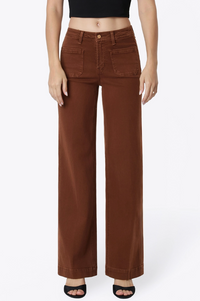 High Rise Patch Pocket Jean
