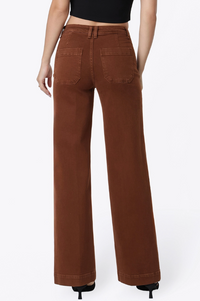 High Rise Patch Pocket Jean