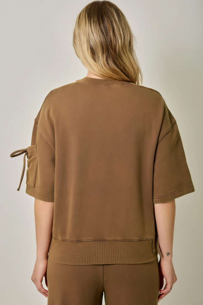 Terry Oversized Top