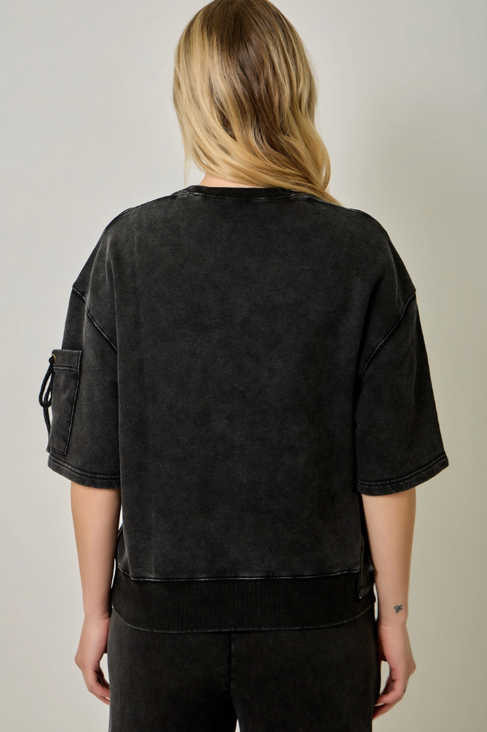 Terry Oversized Top