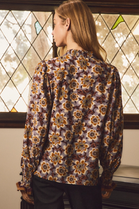 Floral Print Blouse
